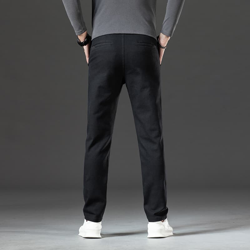 50代メンズファッション パンツ/ズボン 上質な大人の【リラックステーパードパンツ】収縮性素材