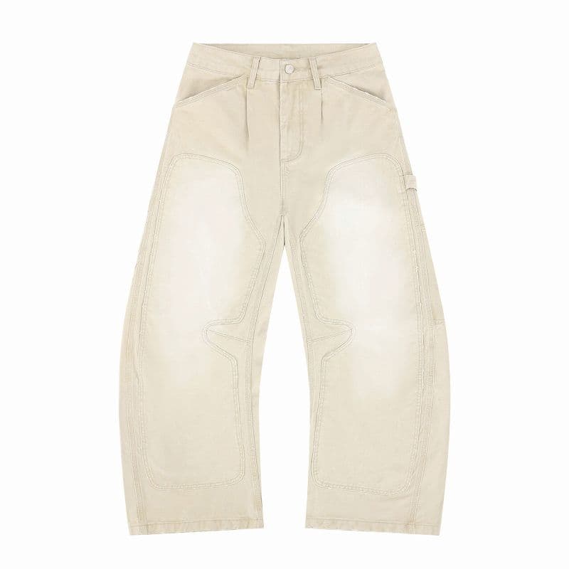 50代メンズファッション ビンテージ風【 ゆったりパンツ】 全2色
