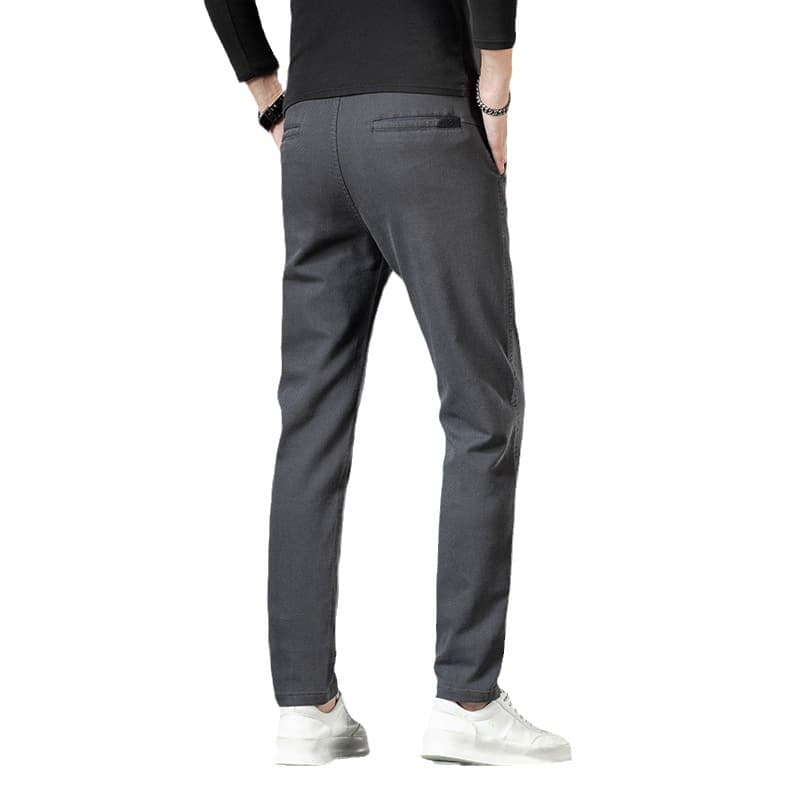 50代メンズファッション パンツ/ズボン 上質な大人の【リラックステーパードパンツ】収縮性素材