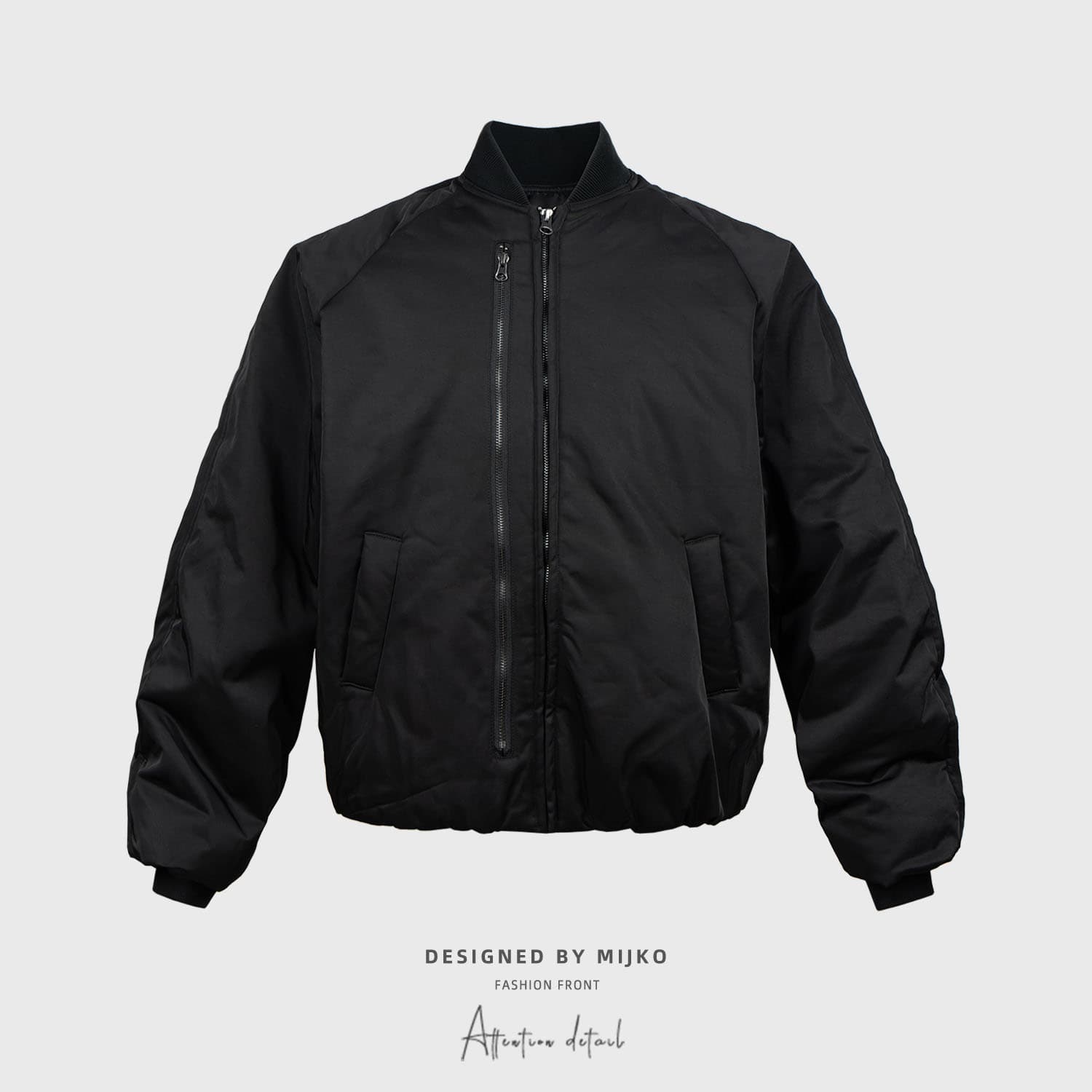 50代メンズファッション DESIGNED【中綿入りアウタージャケット】