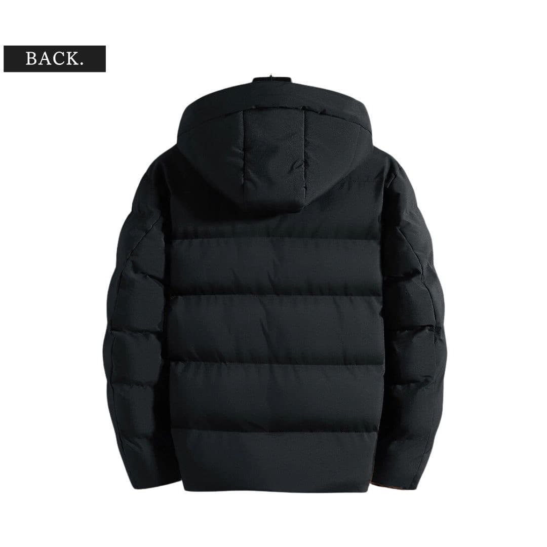 50代メンズファッション 【ダウンジャケット フード付き】 厚手メンズ 全3色