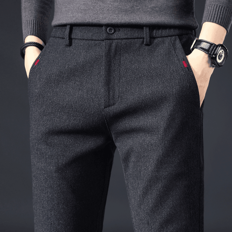 50代メンズファッション パンツ/ズボン ストレッチ美脚スラックス