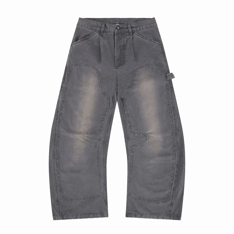 50代メンズファッション ビンテージ風【 ゆったりパンツ】 全2色