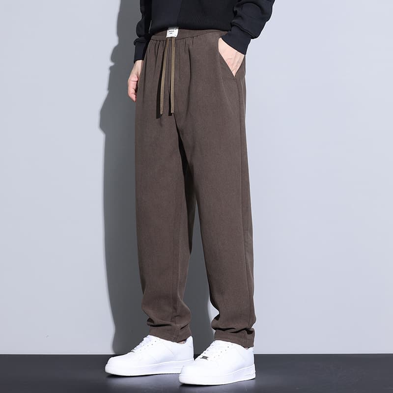 50代メンズファッション パンツ/ズボン 【万能ストレッチ厚手パンツ】