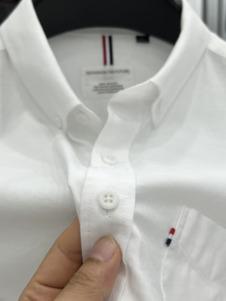 50代メンズファッション 【トリコロール・ボタンダウンシャツ】4カラー