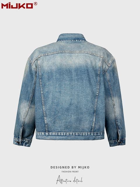 50代メンズファッション ヴィンテージ風【デニムジャケット】